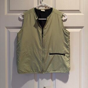 Merona Light Sage Green Men's Zip-Front Vest